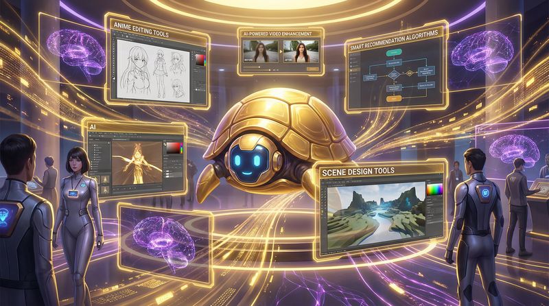 青柠视频AI赋能动漫创作